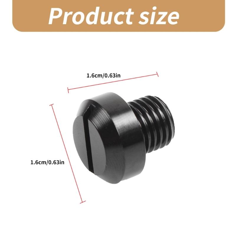 2pcs Corrosion Resistant 25mm Motorcycle Rear View Reflective Glass Screws Fasteners for Secure Attachment Antivibration