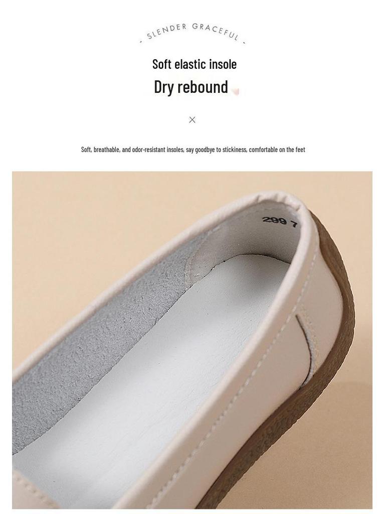 2024 Dam Casual Mjuka Loafers - Bekväma, Platta, Plusstorlek, Mjuk Sula & Ovandel, Ideala för Mamma.