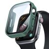 Waterproof Glass+cover For Apple Watch series11 10 9 8 7 6 se3 46mm 41mm 44mm 40m 41mm 45mm Ultra1/2/3 49mm Straight Edge Screen Protector accessories