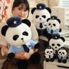 Police Bear Doll Giant Panda Plush Toy Police Network Produces a Panda Police Publicity Gift
