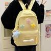 Schoolbag1011 new star bag ins wind cartoon accessories large capacity backpack fresh girl backpack cute tide