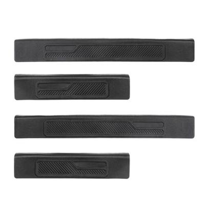 NEW-Door Sill Scuff Plate Pedal Entry Guard Protector Stickers Trim Car Styling For Ford Bronco 2025 2025 2025 4Pcs