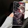 Demon Slayer Douma Case for Samsung Galaxy S25 S24 S23 S22 Ultra Soft Phone Cover S25 Edge S21 Plus S20 FE S10 + Black Cover