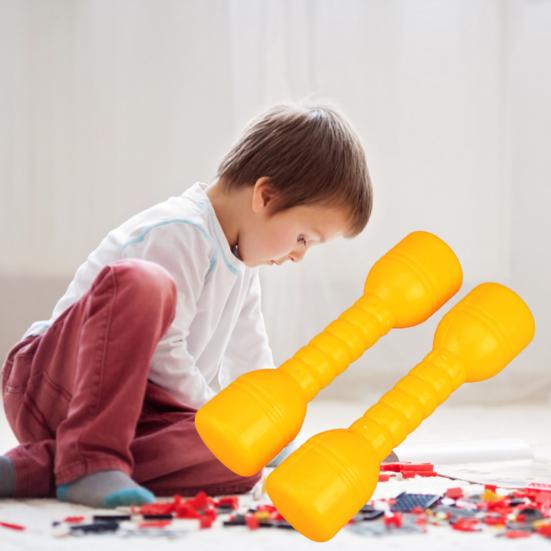 1 par multifunktionella plastvikter Bra seghet Miljövänliga Förskola Morgongymnastik Små vikter