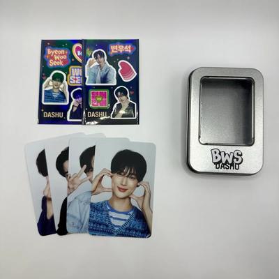 Byun Woo-seok Shu Photocard Sticker Tin Case