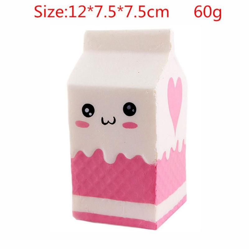 Cute Cartoon Food Slow Rising  Toys Lightweight Soft Stress Relief Toys for Kids Car Ride Fidget Play Party Gifts