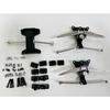 Metal Rear Spring Shock-absorbing Kit for 1/14 RC Truck Tamiya SCANIA 770S R620 VOLVO Arocs MAN TGX Car Accessories