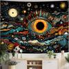 Cosmic Fantasy Colorfulness Digital Printing Polyester Wall Hanging Tapestry Decorative Living Bedrooms Office Background Gift