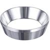 Coffee Dosing Ring, Espresso Dosing Coffee Funnel, Replacement Coffee Dosing Ring, Stainless Steel Espresso Machine Accessory (Silver-58mm)