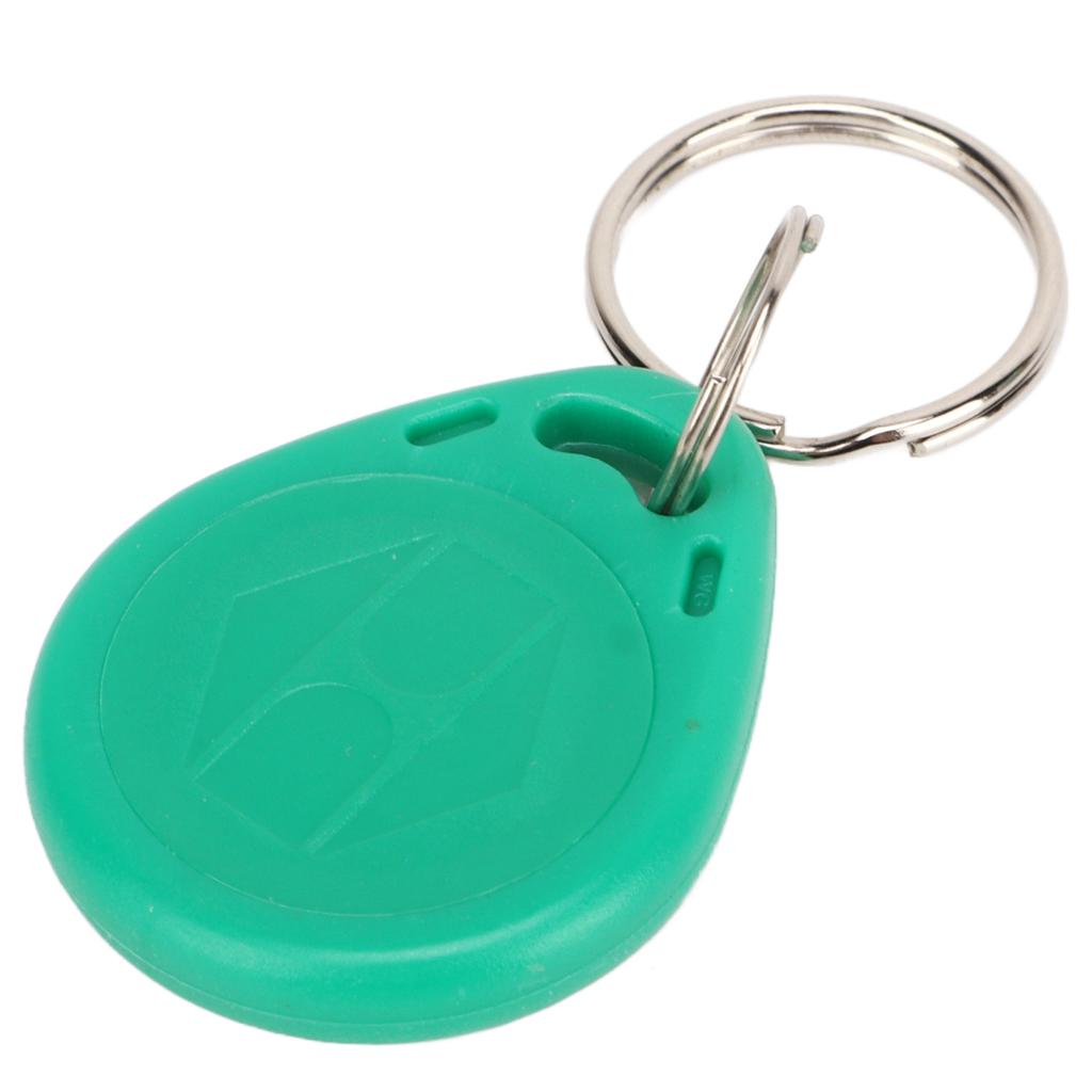 100PCS Door Lock Key Fobs 125KHz Read Only Smart Contactless Proximity ID Card Access Control Tag Dark Green