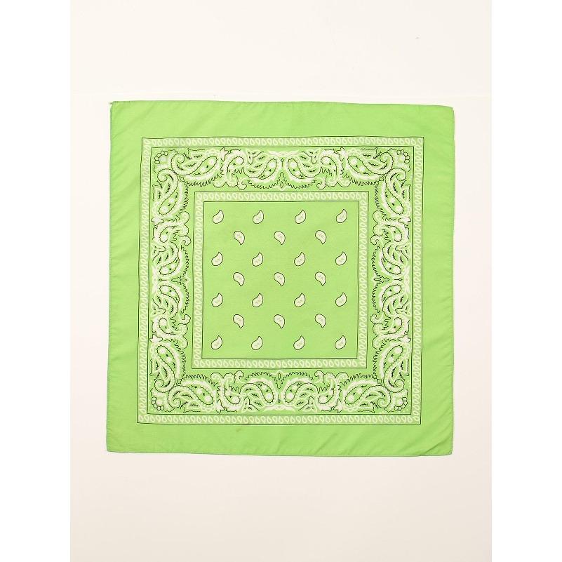 54cm*54cm Fashion Cotton Hip Hop Head Scarf Paisley Square Scarves Headwear Bandanna Hair Band Neck Wrist Wrap Band Accessories