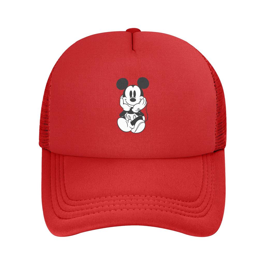 Summer Cooling disney mickey mouse Mesh Sun Cap Unisex Adjustable Foam Trucker Hat For Casual Headwear