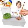 Automatic Water Circulation Paint Brush Cleaning Machine Brush Painting Rinsing Cup Art Tools Cleaning Bucket Pen Washer