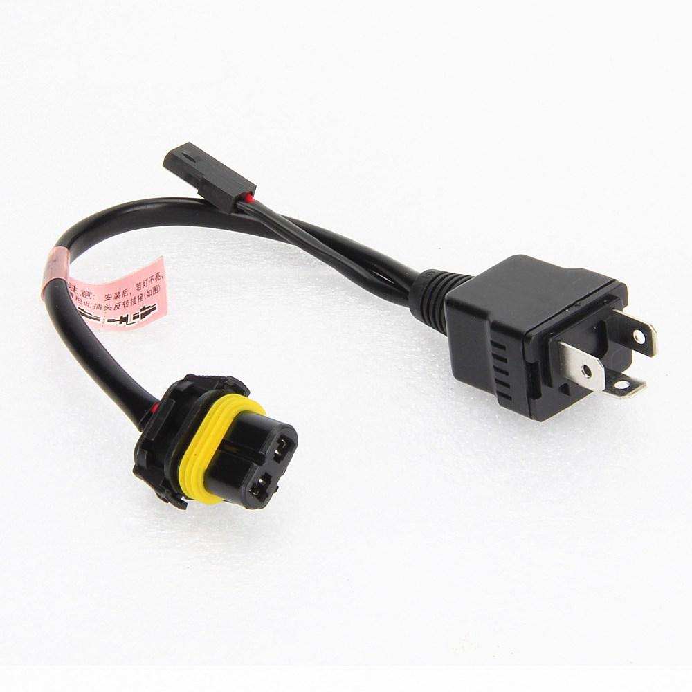 2pcs Bi Xenon H4 12V Cable Wire Harness For H4 9003 Hi/Lo Bi-Xenon HID Bulbs Wiring Controllers Play and Plug