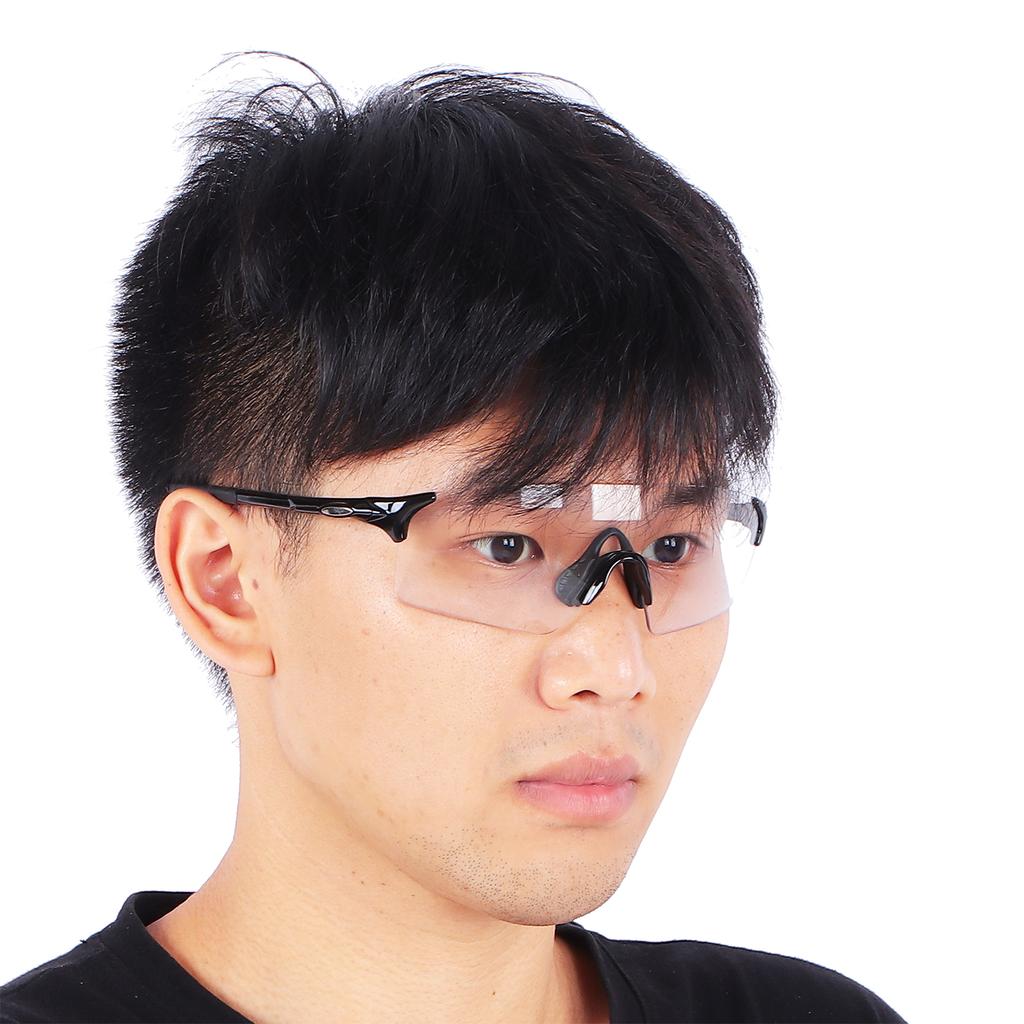 Fahrradbrille Photochrome Sonnenbrille UV-Schutz für Mountainbike Outdoor Sport Schwarz