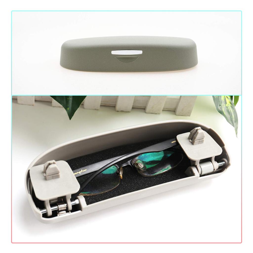 Car Eyeglass Storage Sunglasses Sun Visor Available In 3 Gray Compatible with Honda and Includes Installation [CDEFG] Case, Holder, Storage,