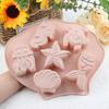 2 Piece Heat Resistant Baby Food Molds Easy To Release Ice Cube Trays Cute Chocolate Mold  Fondant