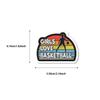 50 Basketball Graffiti Sticker Sheets: Waterproof PVC for Luggage, Notebooks, Phones, and Computers