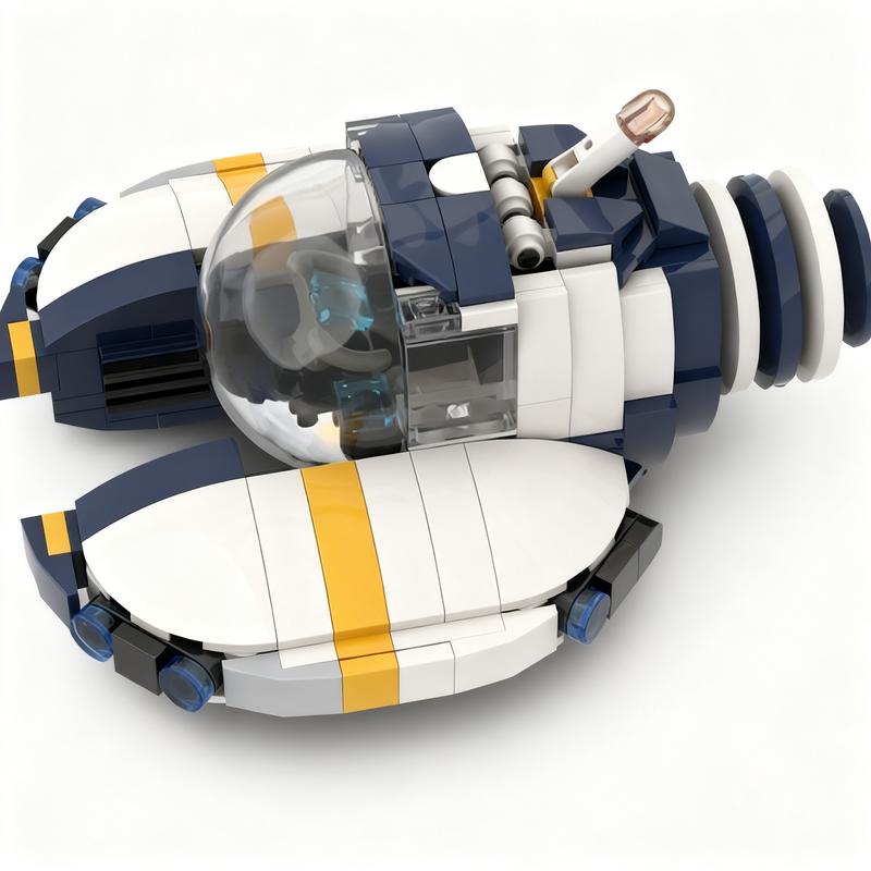 281 Teile MOC Subnautica Seamoth Modell Bausteine Konstruktion Weihnachtsgeschenke Spielzeug Kreative DIY Idee Stein Kinder Architektur