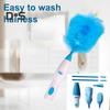 360-Degree Rotating Electric Duster Brush Battery Powered Quick Cleaning Super Absorbent Washable Dust Collector Wireless Cleaning Brush