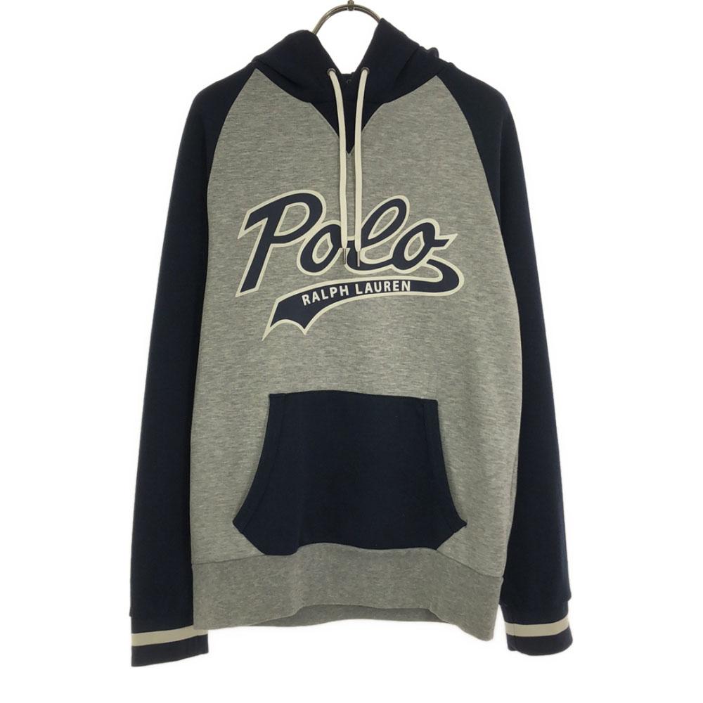 POLO RALPH LAUREN Print Long sleeve Sweatshirts S pullover sweatshirt Men s Used