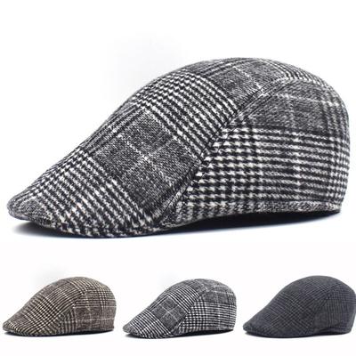 Warm Cap Hat Autumn Flat Sun Visor Casual Vintage Beret Taxi Newsboy Golf