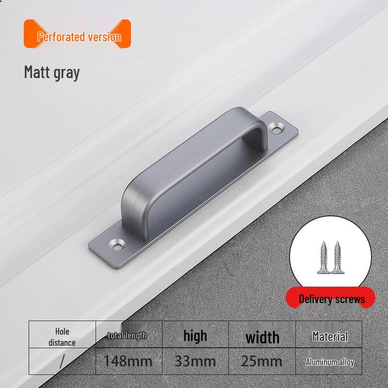 Self-Adhesive Door Pull Handle for Bathroom, Bedroom, or Sliding Doors
