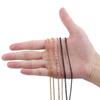 2-5m/Lot 1.2-3.0mm Stainless Steel Necklace Chains Gold Color Bulk Chain for DIY Jewelry Finding Making Accessories Supplies