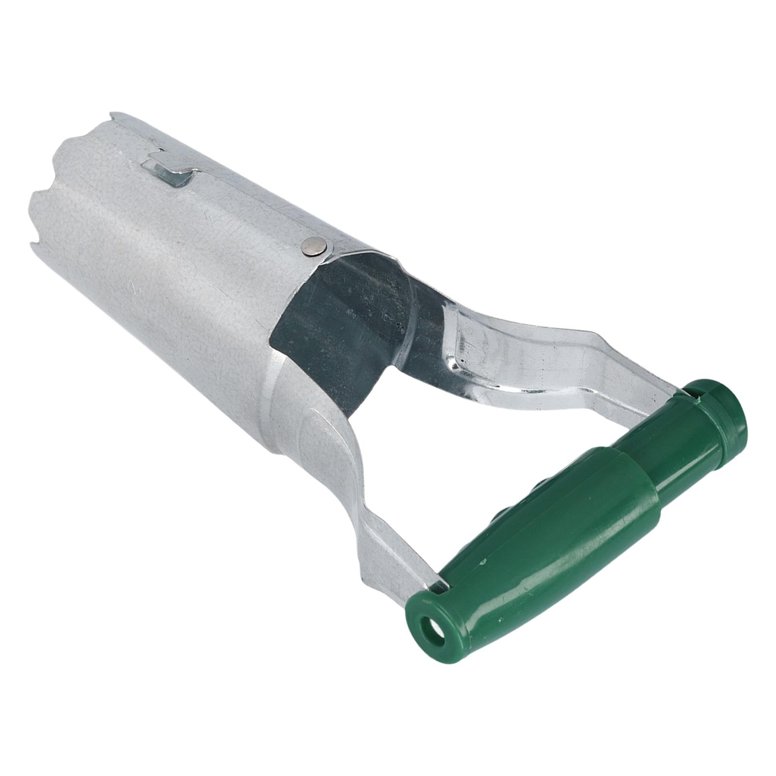 

Садовый ручной пересадчик луковиц, инструмент для пересадки без изгиба, серебристо-зеленый