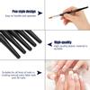 5pcs Nail Art UV Gel Polish Carving Drawing Painting Pen Brush Nail Art Brush Set Manicure Tool