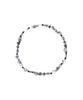 Noise Garment Multi-Stone Bracelet - White Black