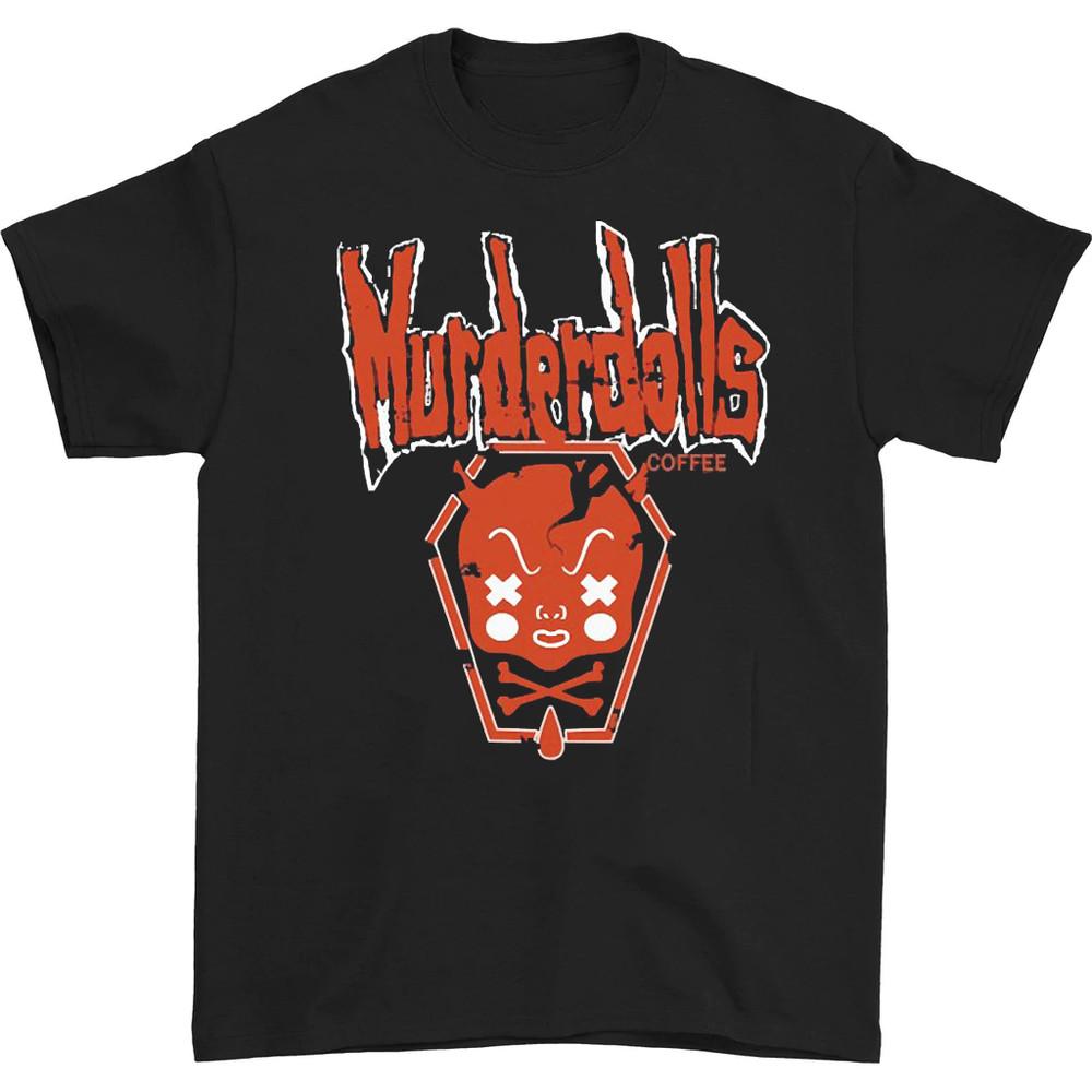 

HALLOWEEN Murderdolls Coffee T-shirt Black All Sizes S to 5XL XX433 Unisex T-Shirt L
