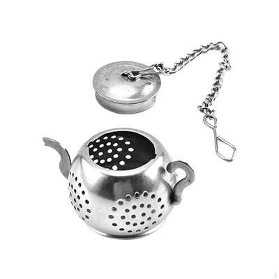 Household Tea Infuser Teapot Shape Practical Spice Filter Reusable Ball Strainer