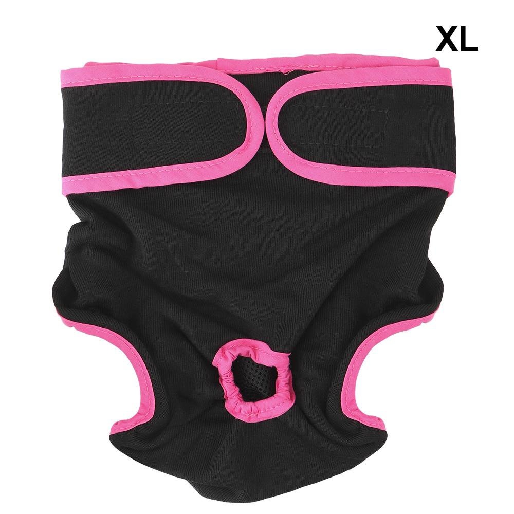 

Для маленьких собак среднего размера, суки, шорты для собак, товары для домашних животных, нижнее белье для домашних животных, подгузники для щенков, физиологические штаны Black (XL)