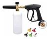 4350PSI Pure Copper High-Pressure Car Wash Nozzle for Professional Car Wash Shops with 1L Foam Spray Gun 1/4" Quick Nozzle Set