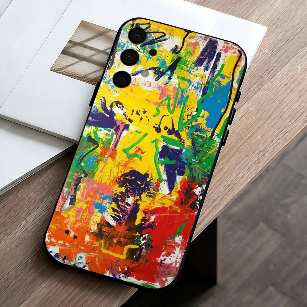 Cool C-Colorful G-Graffiti  phone Case For Samsung Galaxy A73,A72,A71,A70,A53,A52,A51,Others Soft Black Shell