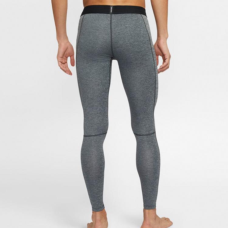 Nike Pro Dri-Fit Letter Logo Training Pants Men Bottoms Dark-Smoke-Grey BV5642-011