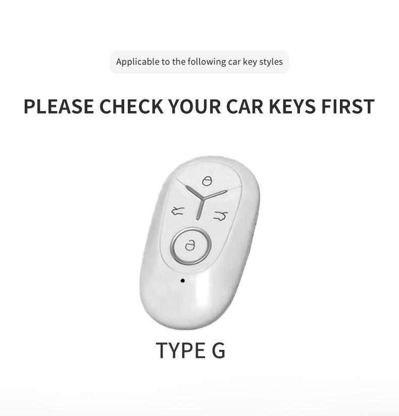 Geely Xingyuan Key Case for New Wish Free Exploration Edition - Premium Geometric Car Shell Buckle