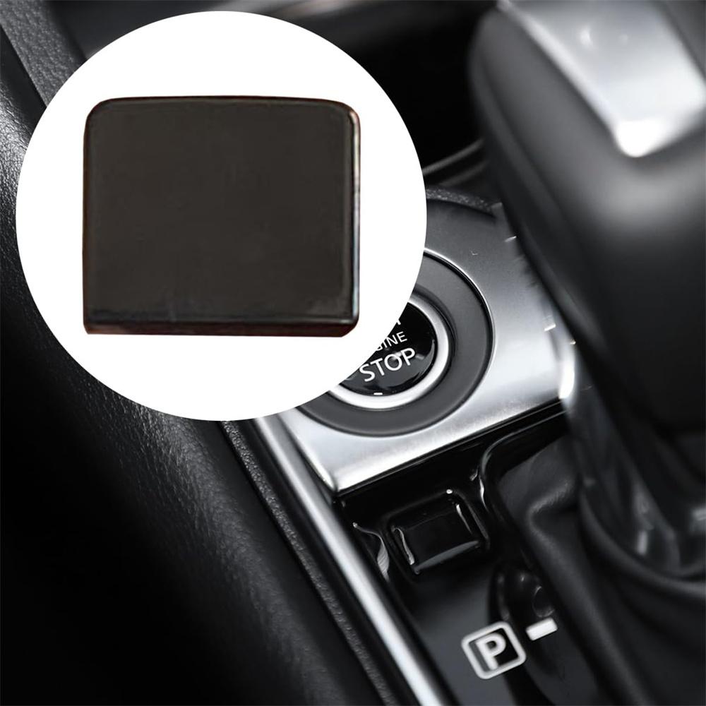 Black Gear Shift Lock Release Button Cap Cover Trim For Nissan Sentra 2020-2024