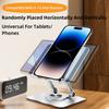 P2042 Foldable Tablet Stand Holder Alloy Steel 7-12 inch Tablet PC Desktop Mount for Hands-Free Use