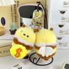 Plush Bee Delightful Toy Key Holder Cute And Cozy Perfect For Bag Charm Lovers