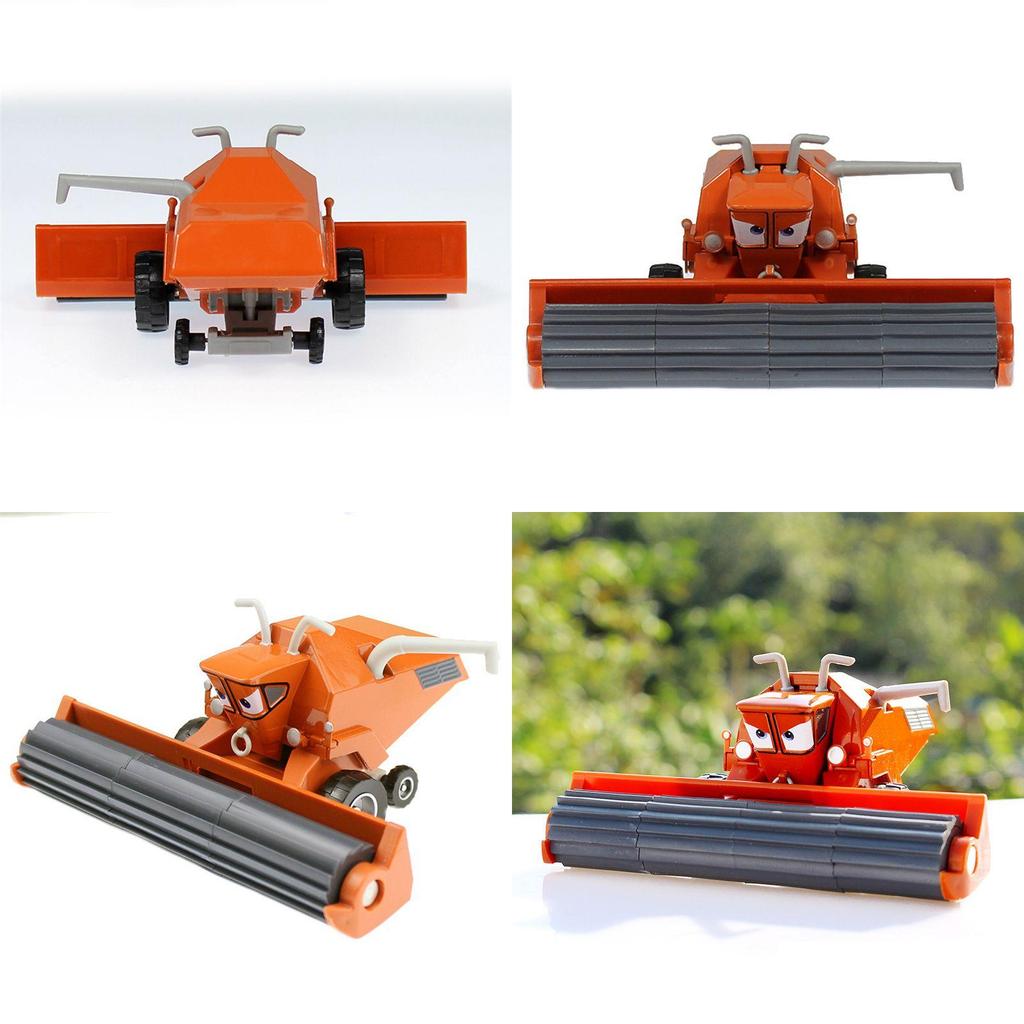Pixar Carros Tio Touro Flanco Frankenstein Colheitadeira Modelo de Carro de Brinquedo de Liga Para Crianças