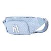 New MLB Monogram Collection Nylon Shoulder Bag Crossbody Bag Fanny Pack Regular Unisex Haze Blue 32BGC9111-50S