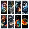 Natural Bagua Phone Case for Samsung Galaxy S23 S20 FE S22 S21 Ultra M21 M22 M32 S10 S10E S9 S8 Plus 5G Transparent Shell Capas