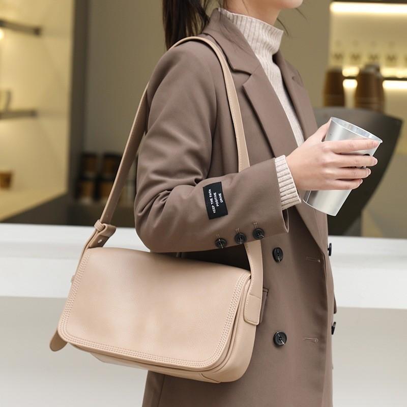 IELGY Корейская версия повседневной ретро-сумки почтальона — фото 4