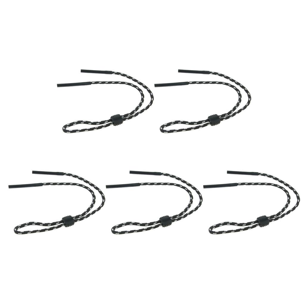 Sunglass Holder Strap,Reading Safety Glasses Eyewear Retainer Cord Lanyard --5 Pack -