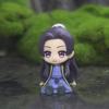 2pcs/Set Q Version Maomao Jinshi Mini Figure Anime Cute And Charming Sitting Playthings Desktop Car Ornaments Model Children Birth Date Gifts