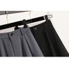 DIMANAF 2025 Spring Summer Women Plus Size New Skirts Vintage Elastic Solid Loose Pleated Skirts High Waist