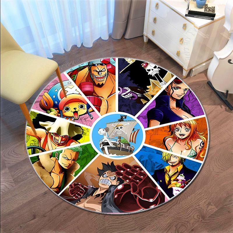 Cute Monkey D. Luffy from the Japanese manga ONE PIECE carpet is soft, home, bedroom, door mat decoration, and non slip carpet E6