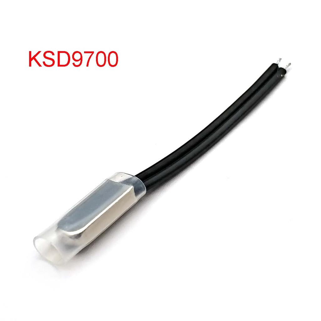 Thermostat 10C-240C KSD9700 250V 5A 40C 50C 60C 65C 70C Bimetal Disc Temperature Switch N/O Thermal Protector Degree Centigrade